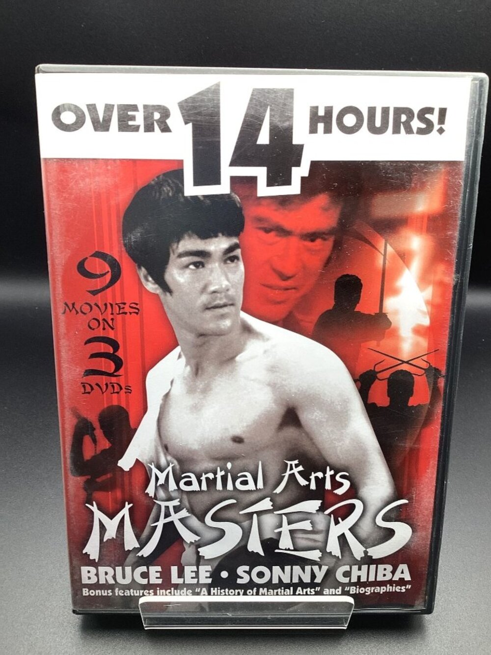 Martial Arts Masters (DVD, 2004, 3-Disc Set) Bruce Lee Sonny Chiba 9 Movies